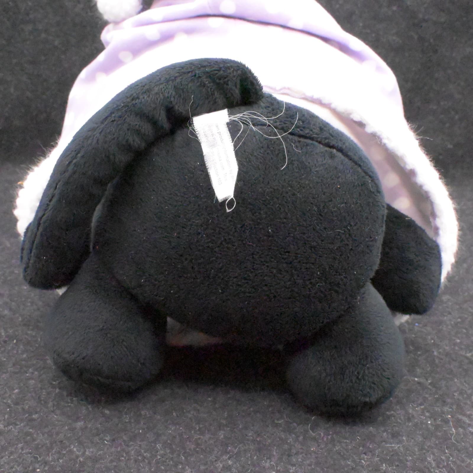 Chococat Sanrio Purple Polkadot Hoodie Plush Clover Foot 2011 RARE - Thumbnail 7