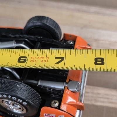 Holley Orange 1971 Plymouth Barracuda Die-cast Car #928 - Thumbnail 10