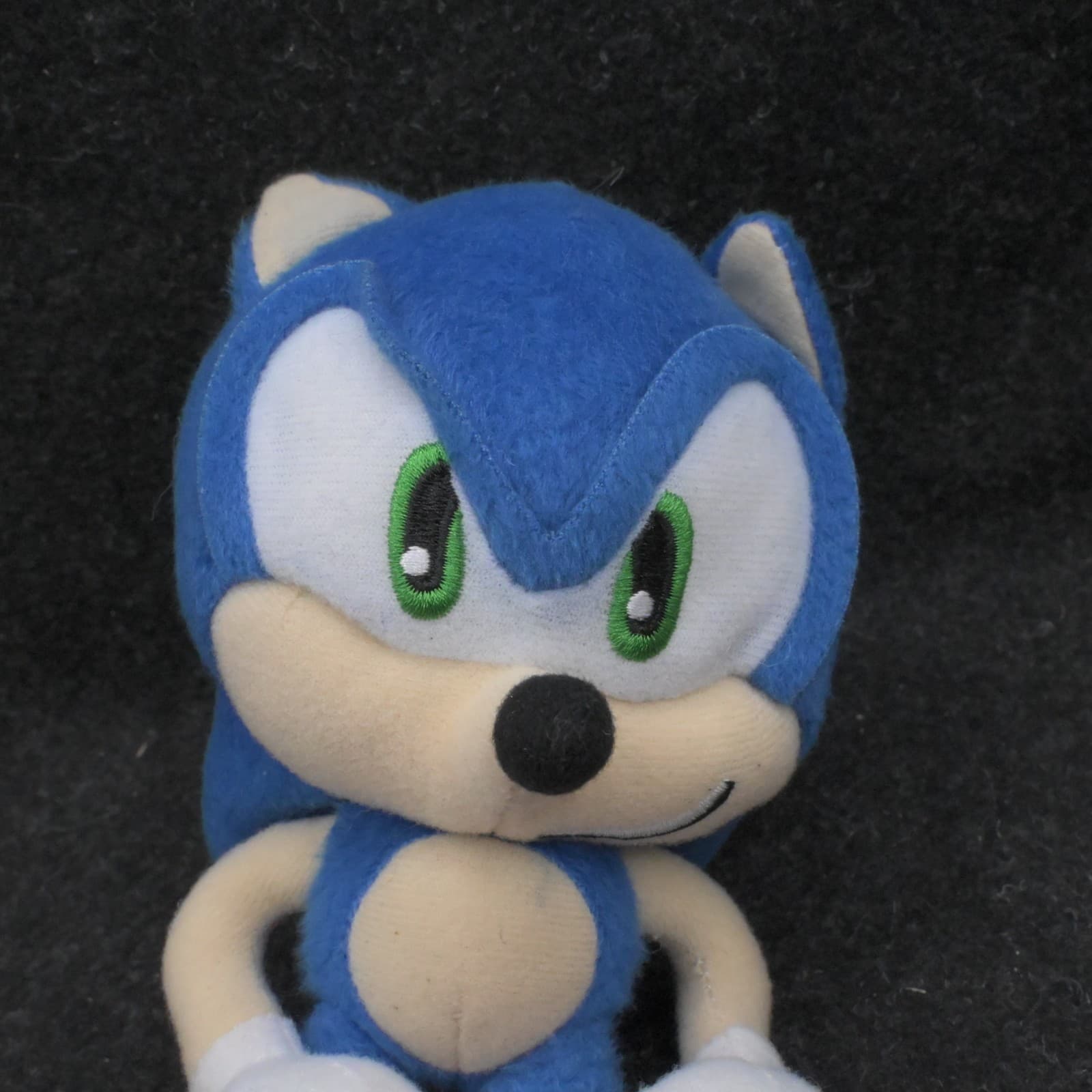 Sonic The Hedgehog Blue Plush Zippered Coin Purse 8" SEGA - Thumbnail 2