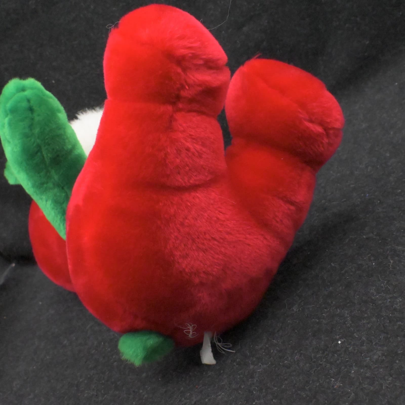 Vintage Papa Smurf Christmas Holiday 13" Plush Red Green King Plush Peyo - Thumbnail 7