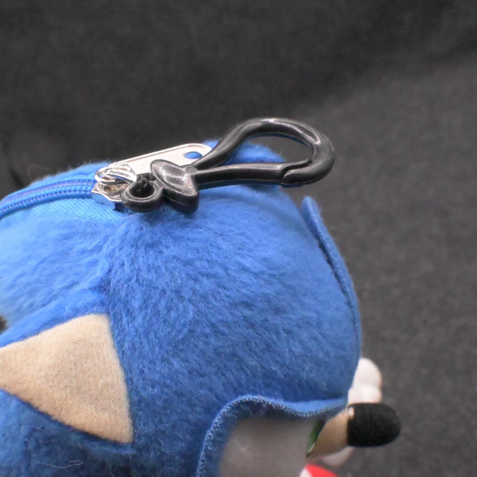 Sonic The Hedgehog Blue Plush Zippered Coin Purse 8" SEGA - Thumbnail 7