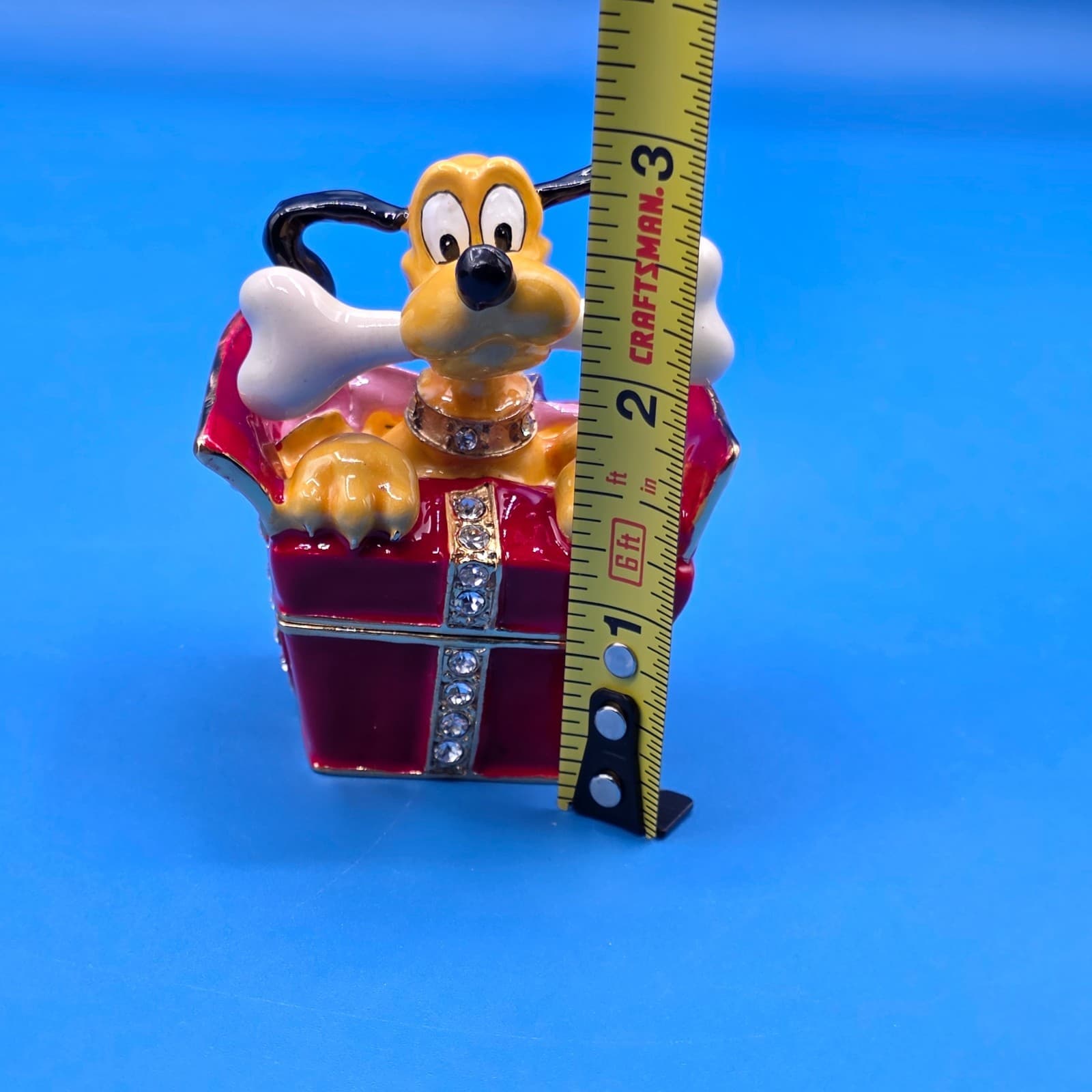 DEPT 56 DISNEY PLUTO'S SPECIAL TREAT JEWELED BOX COLLECTION SEALED - NEW in BOX - Thumbnail 5