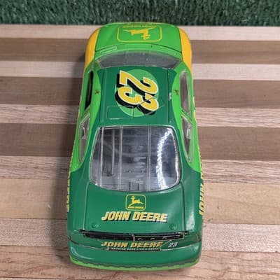 1/18 SCALE--ERTL #23 CHAD LITTLE JOHN DEERE NASCAR STOCK CAR - Thumbnail 8