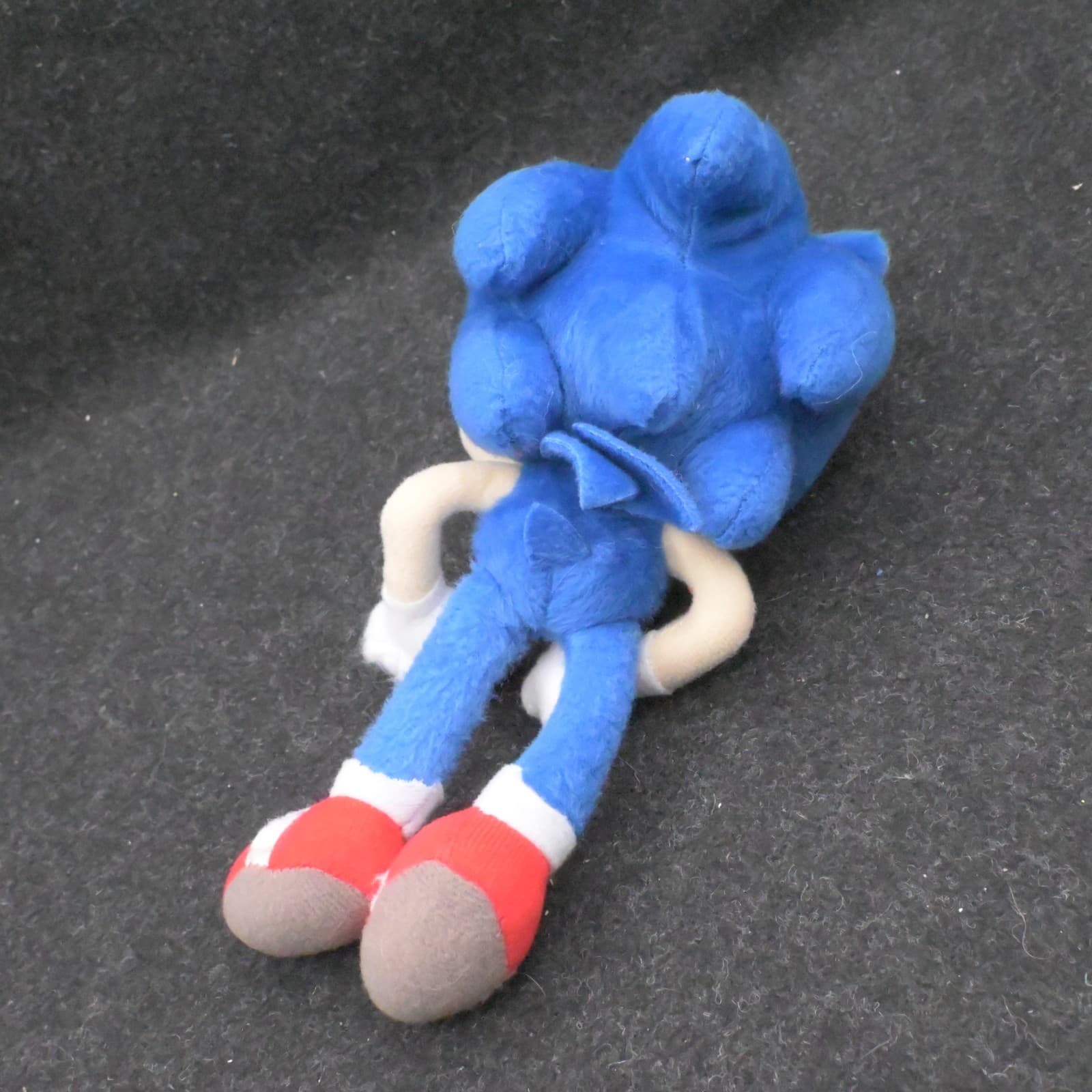 Sonic The Hedgehog Blue Plush Zippered Coin Purse 8" SEGA - Thumbnail 4