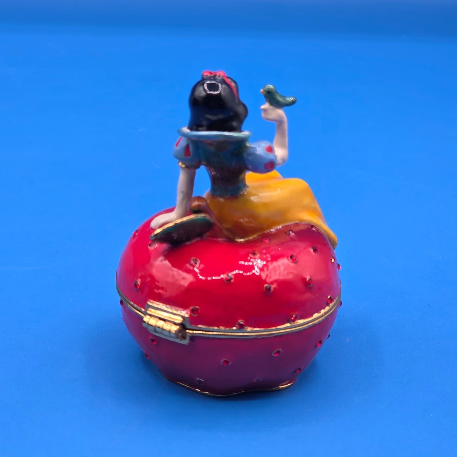 Department 56 Disney Show Case Snow White Bejeweled Trinket Box - Thumbnail 7
