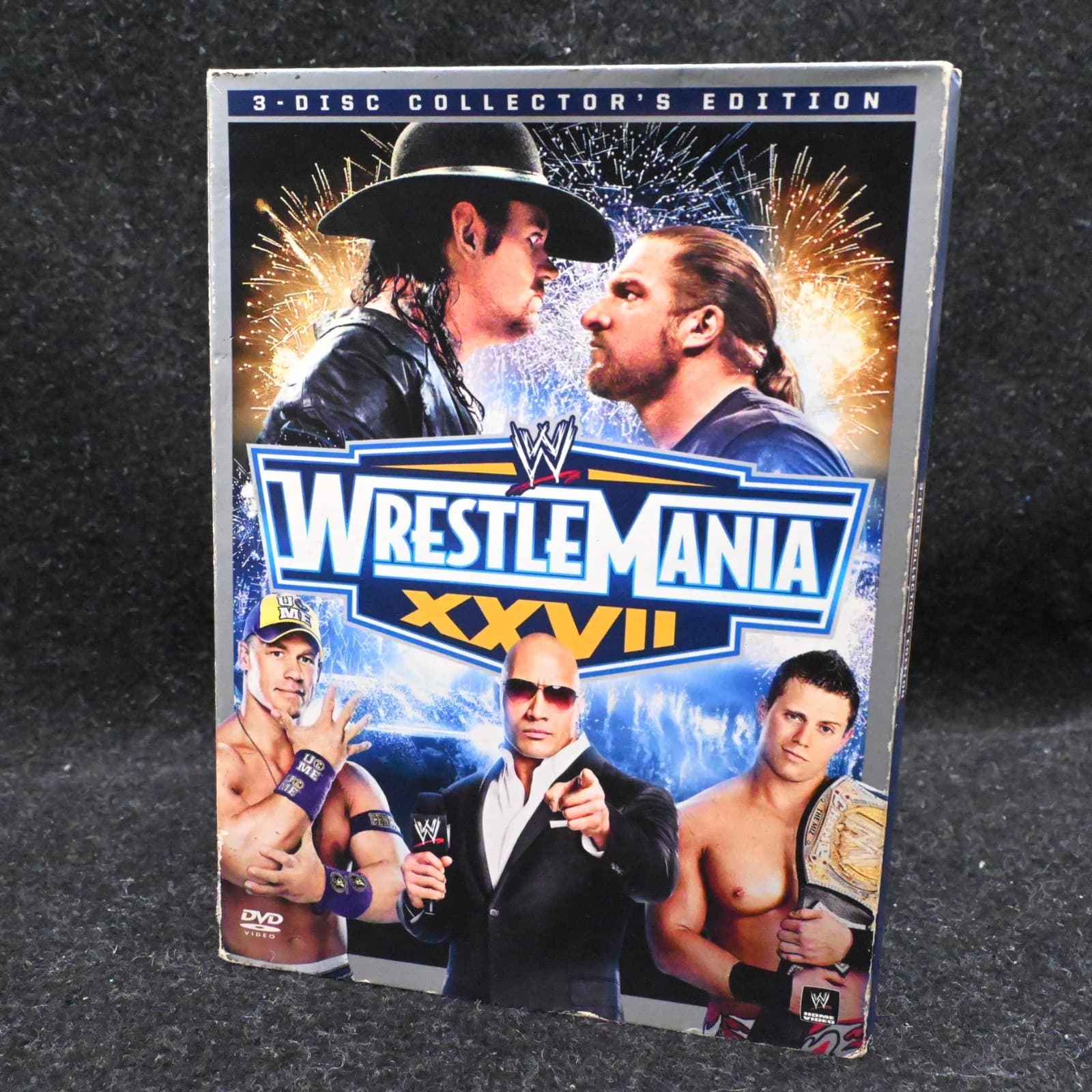 WWE: Wrestlemania XXVII DVD 2011 2-Disc Set Championship Match Miz Vs Cena