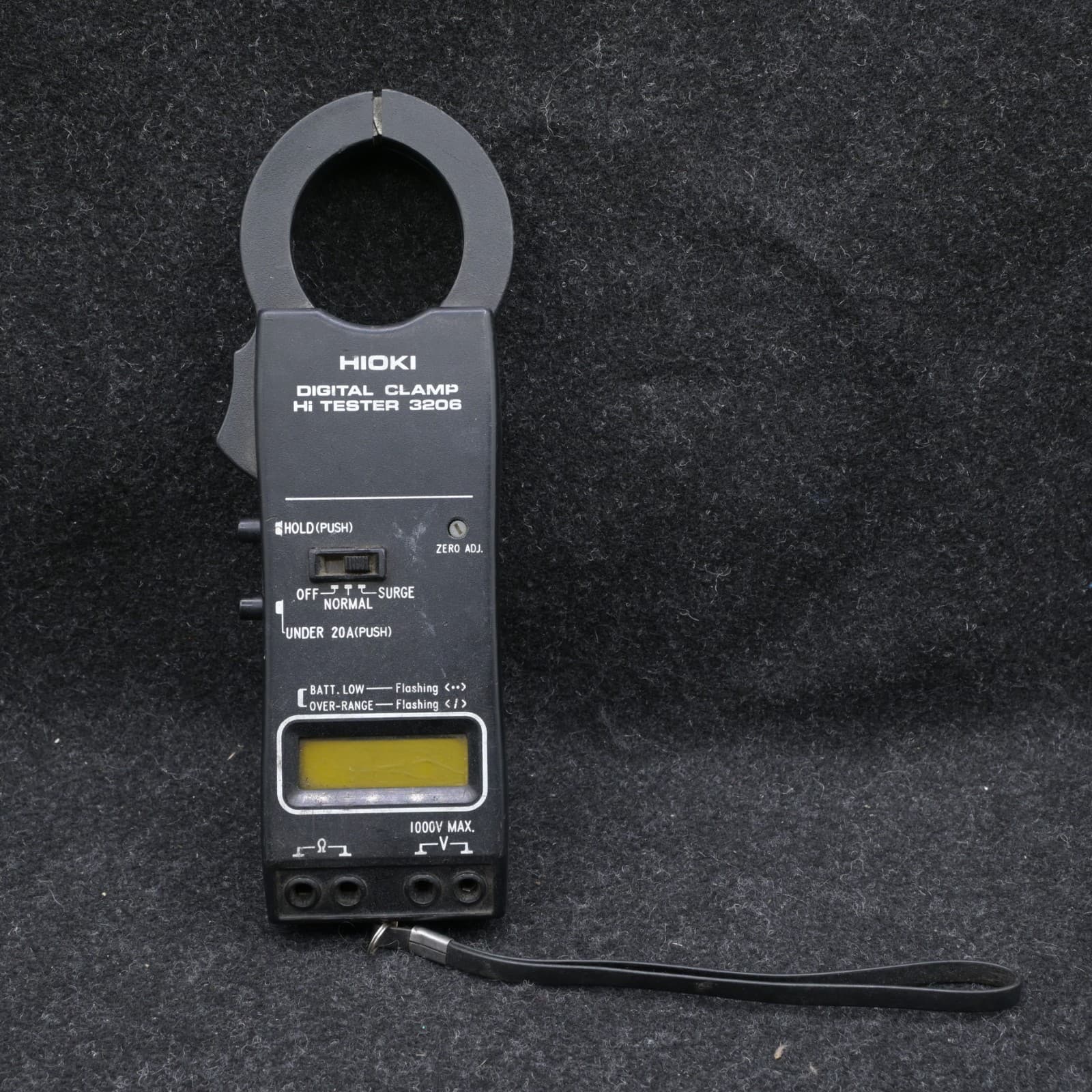 FOR PARTS OR REPAIRS Hioki 3206 Digital Clamp Hi Tester