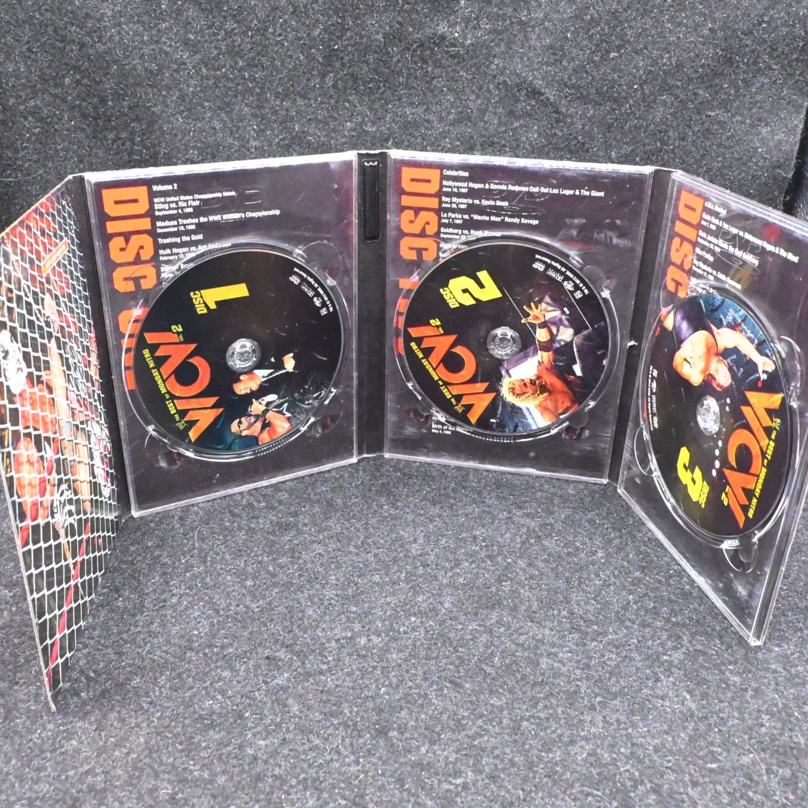 WCW Volume 2 The Best of Monday Nitro DVD 3 Disc Set Special Features Extras - Thumbnail 4