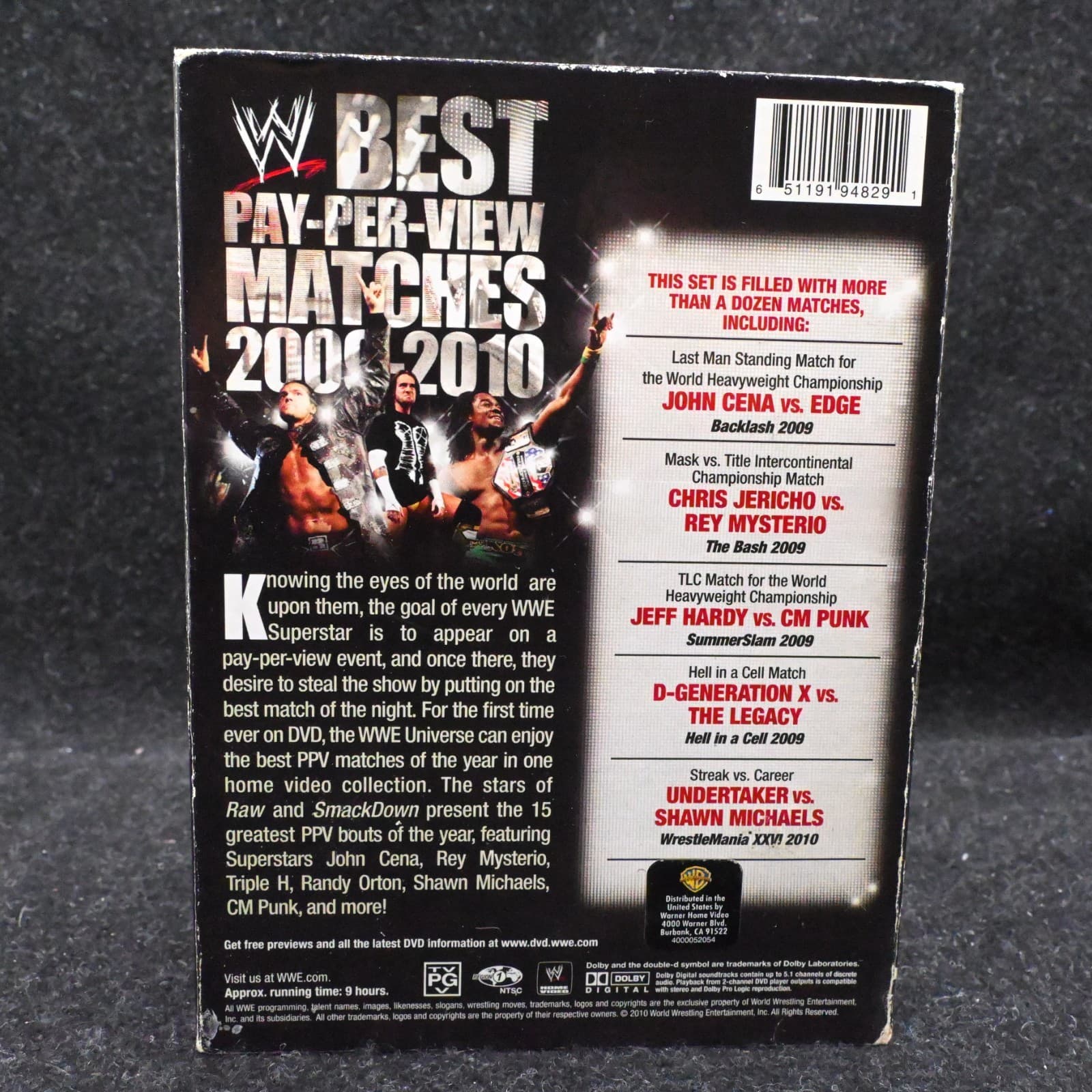 WWE: Best Pay-Per-View Matches of 2009-2010 - Thumbnail 2