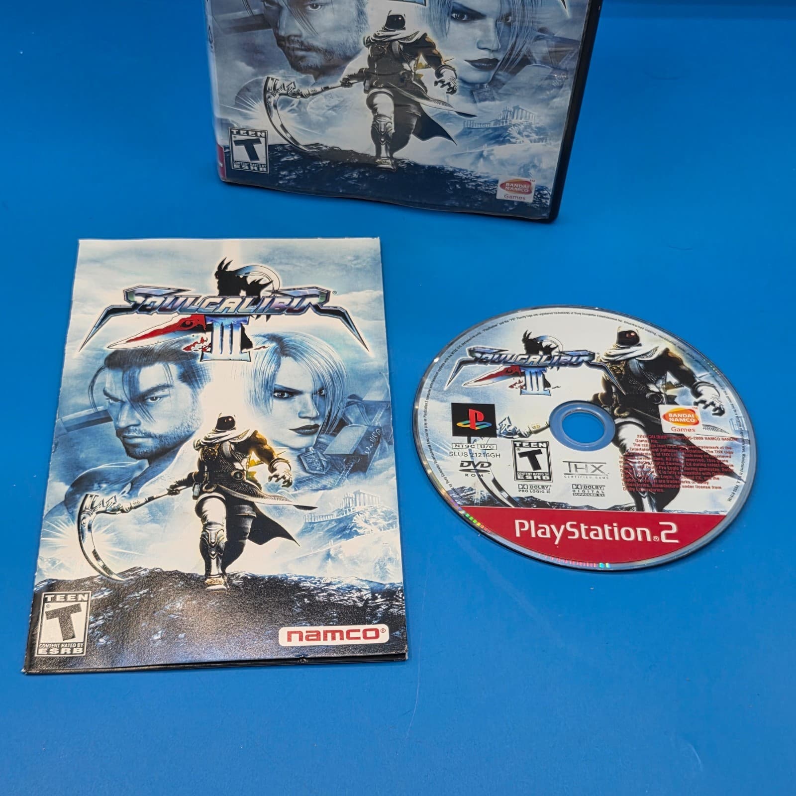 Soul Calibur III (Sony PlayStation 2, 2005) PS2 CIB Complete - Thumbnail 2