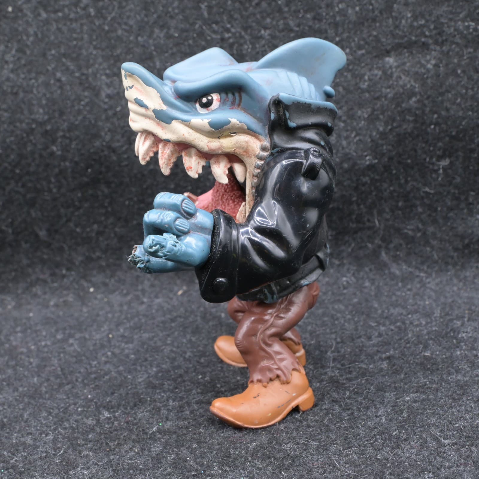 Vintage Street Sharks Pool Shark Ripster Toy 1995 MATTEL Series 4 - Thumbnail 5