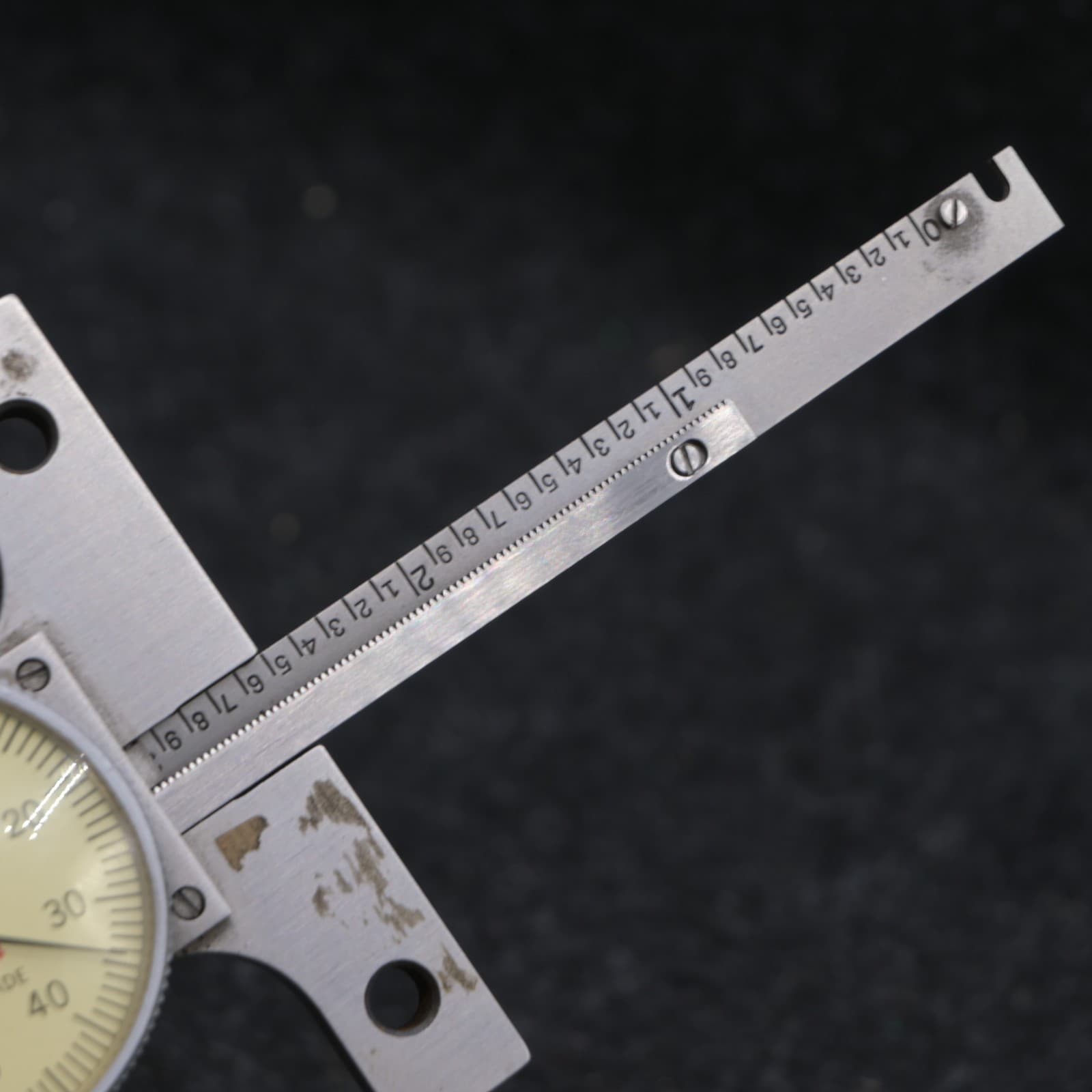Starrett 450Z-6 Dial Depth Gage, 0-6" Range, .001" Graduation - Thumbnail 6