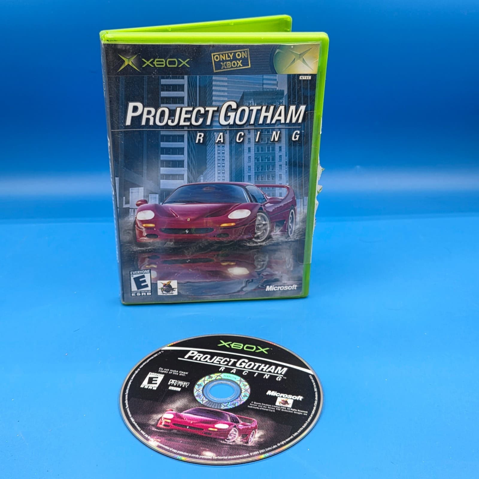 Project Gotham Racing Microsoft Xbox, 2001 No Manual