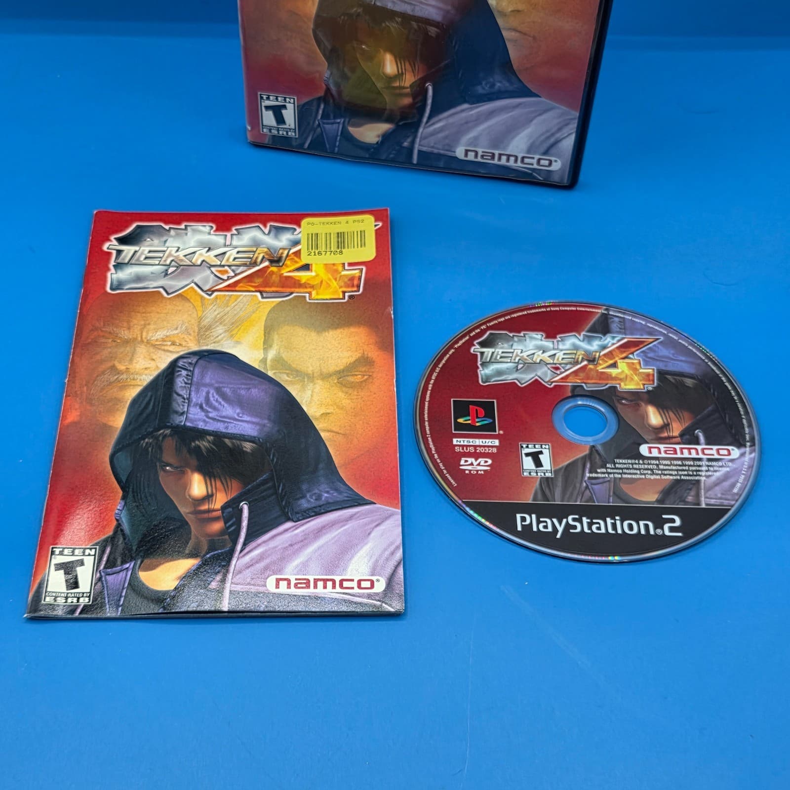 Tekken 4 PS2 PlayStation 2 Black Label - Complete CIB Tested !! - Thumbnail 2