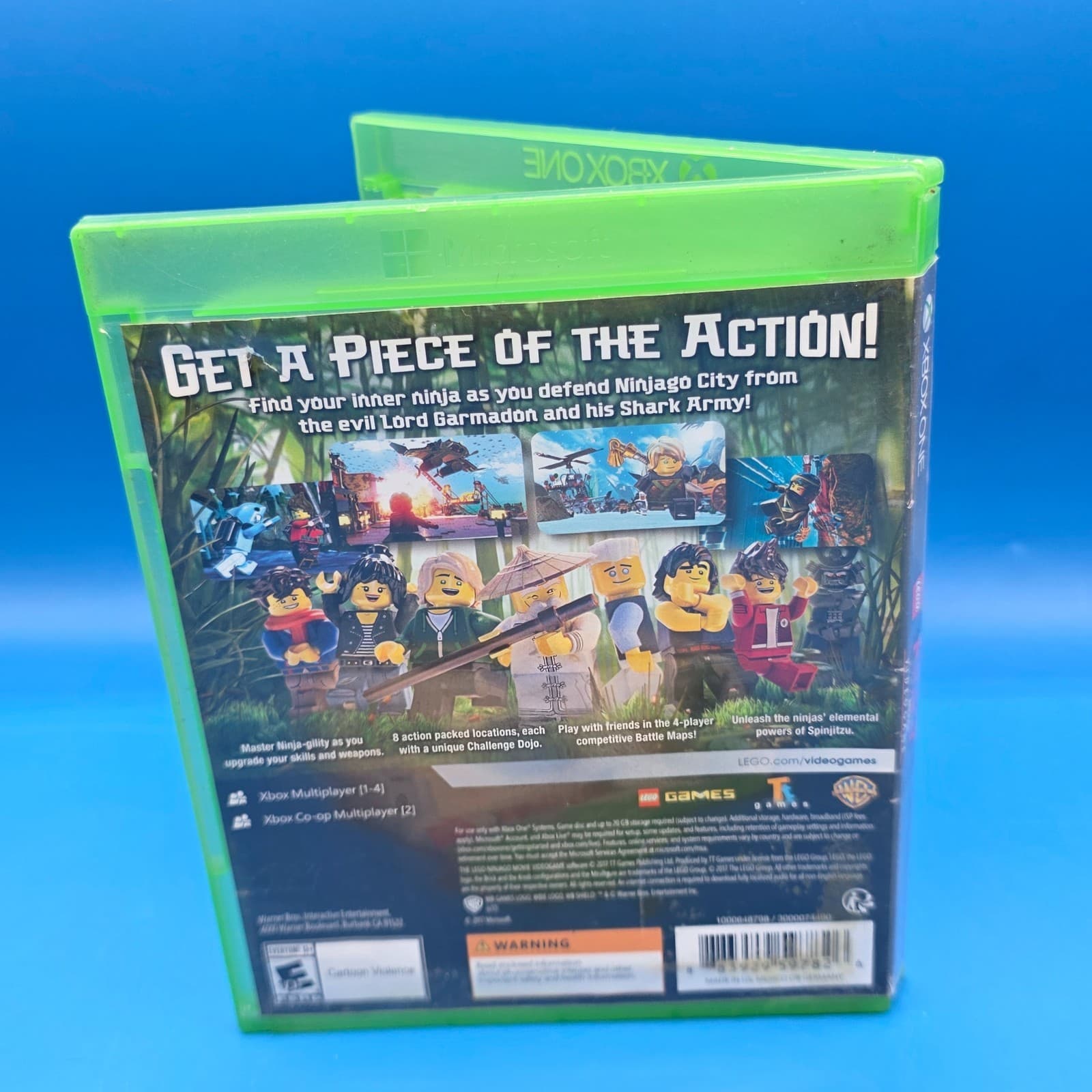 The LEGO Ninjago Movie Videogame (case & disc only) - Microsoft Xbox One - Thumbnail 4