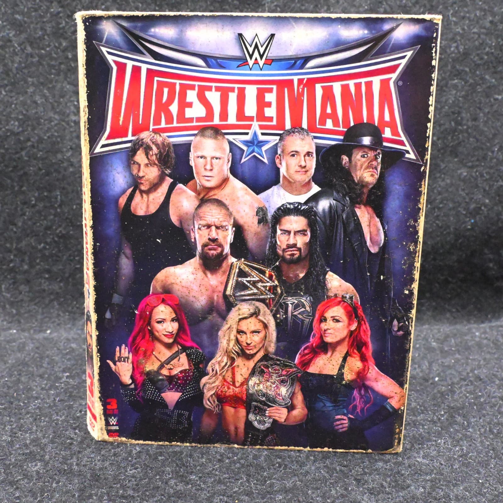 WWE: Wrestlemania XXXII (DVD, 2016, 3-Disc Set) Wrestling - Free Shipping