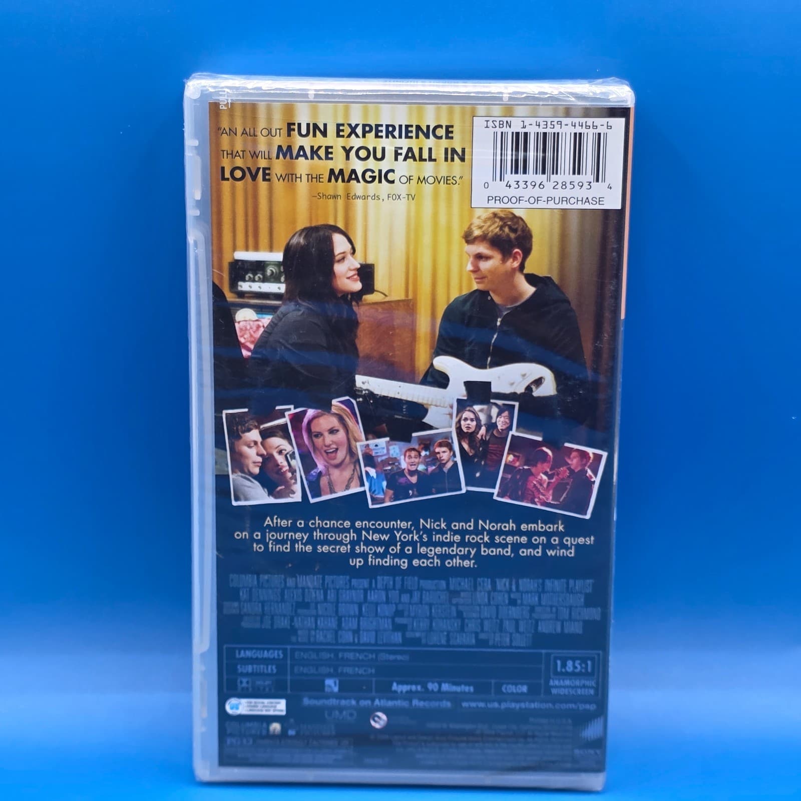 Brand New - Nick & Norahs Infinite Playlist (Playstation PSP) Factory Sealed - Thumbnail 3
