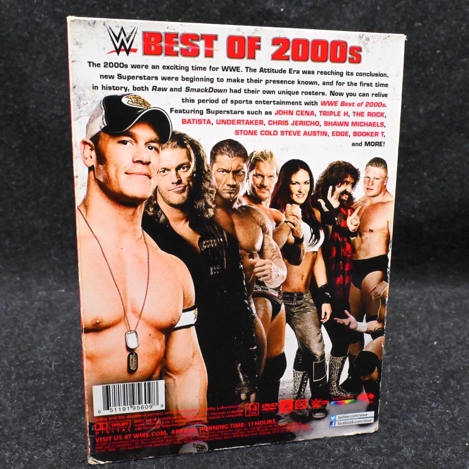 WWE: Best of 2000s 4 Disc DVD Set Complete Clean Discs Tested Works Great - Thumbnail 2