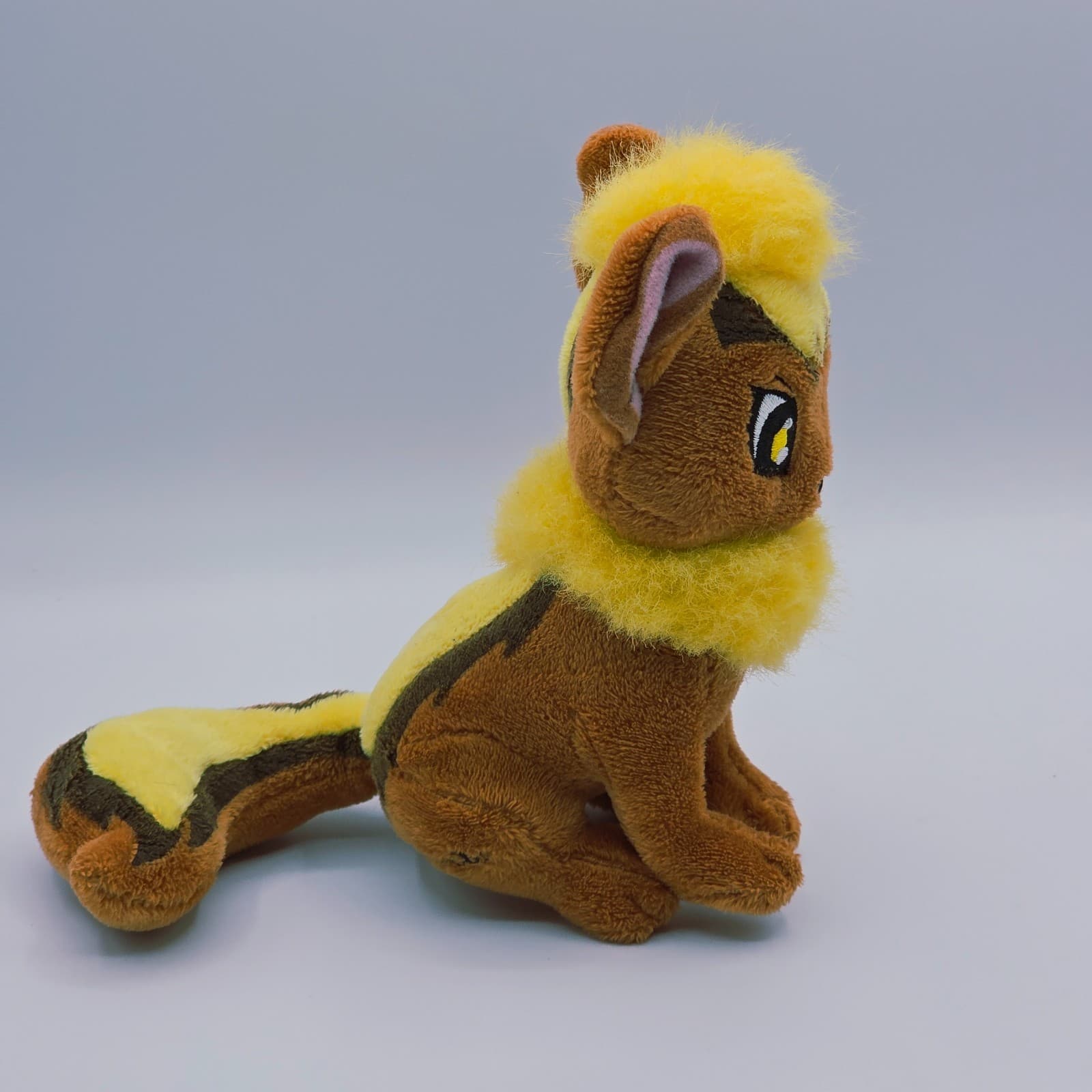 Vintage Neopets : Keyquest Brown Yellow Xweetok Plush 6" Stuffed Toy 2008 - Thumbnail 4