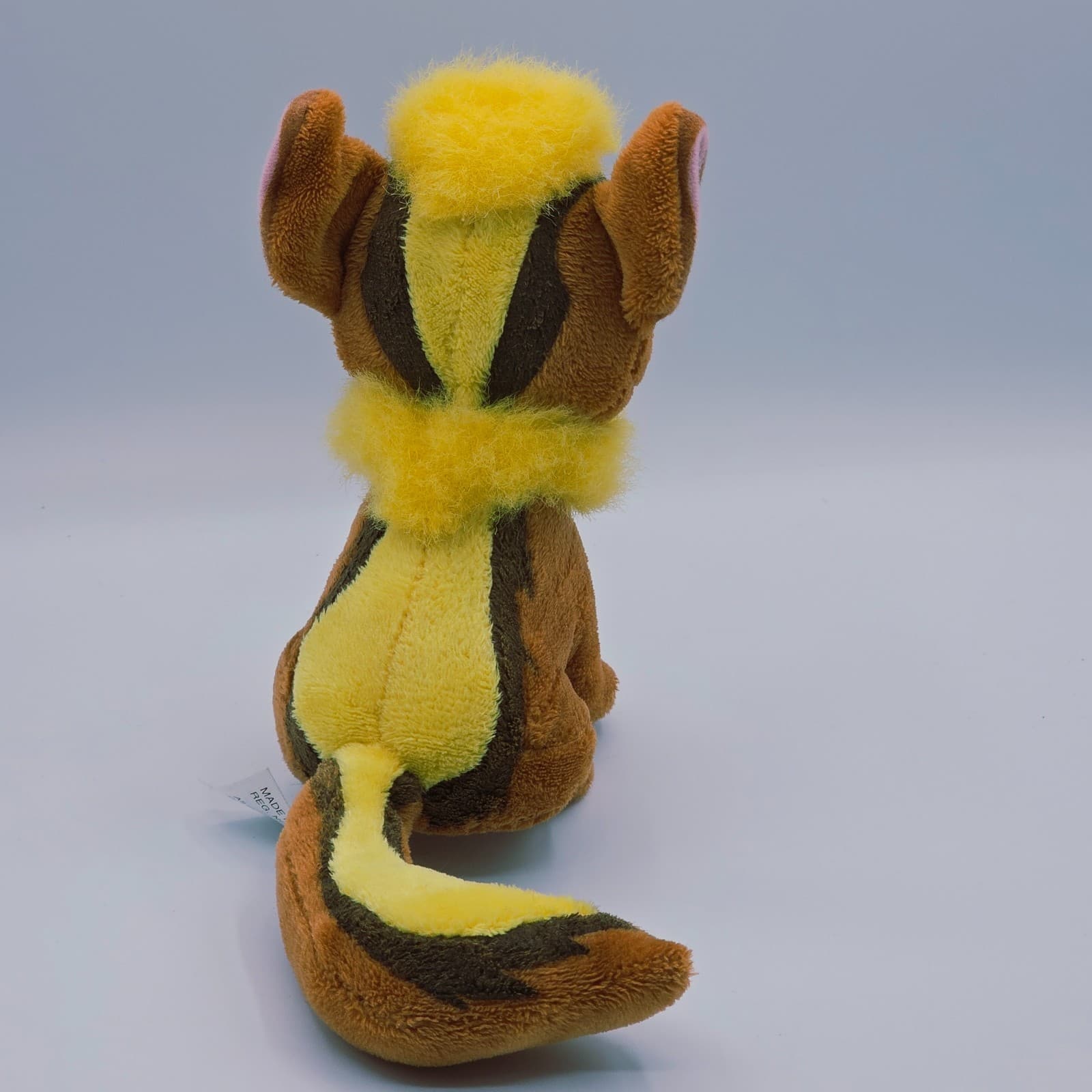 Vintage Neopets : Keyquest Brown Yellow Xweetok Plush 6" Stuffed Toy 2008 - Thumbnail 5