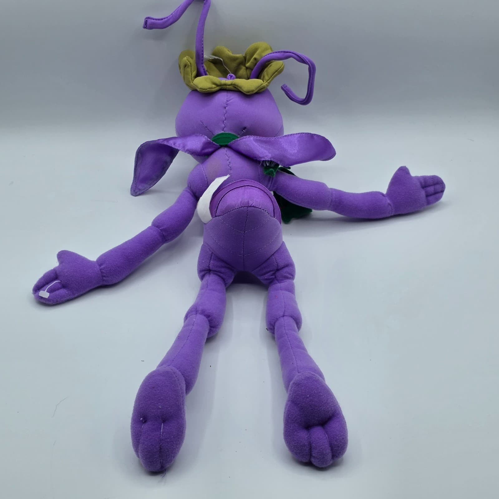 Vintage A Bugs Life Purple Ant Princess Atta Poseable Plush Disney 16” Holiday98 - Thumbnail 5