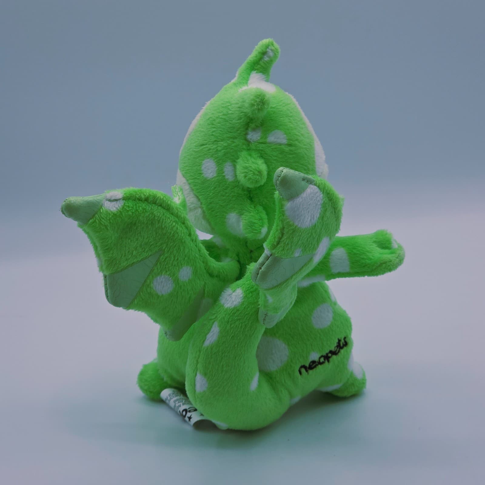 Neopets speckled scorchio KeyQuest series 5 Plush 5" (no code) Dragon - Thumbnail 4