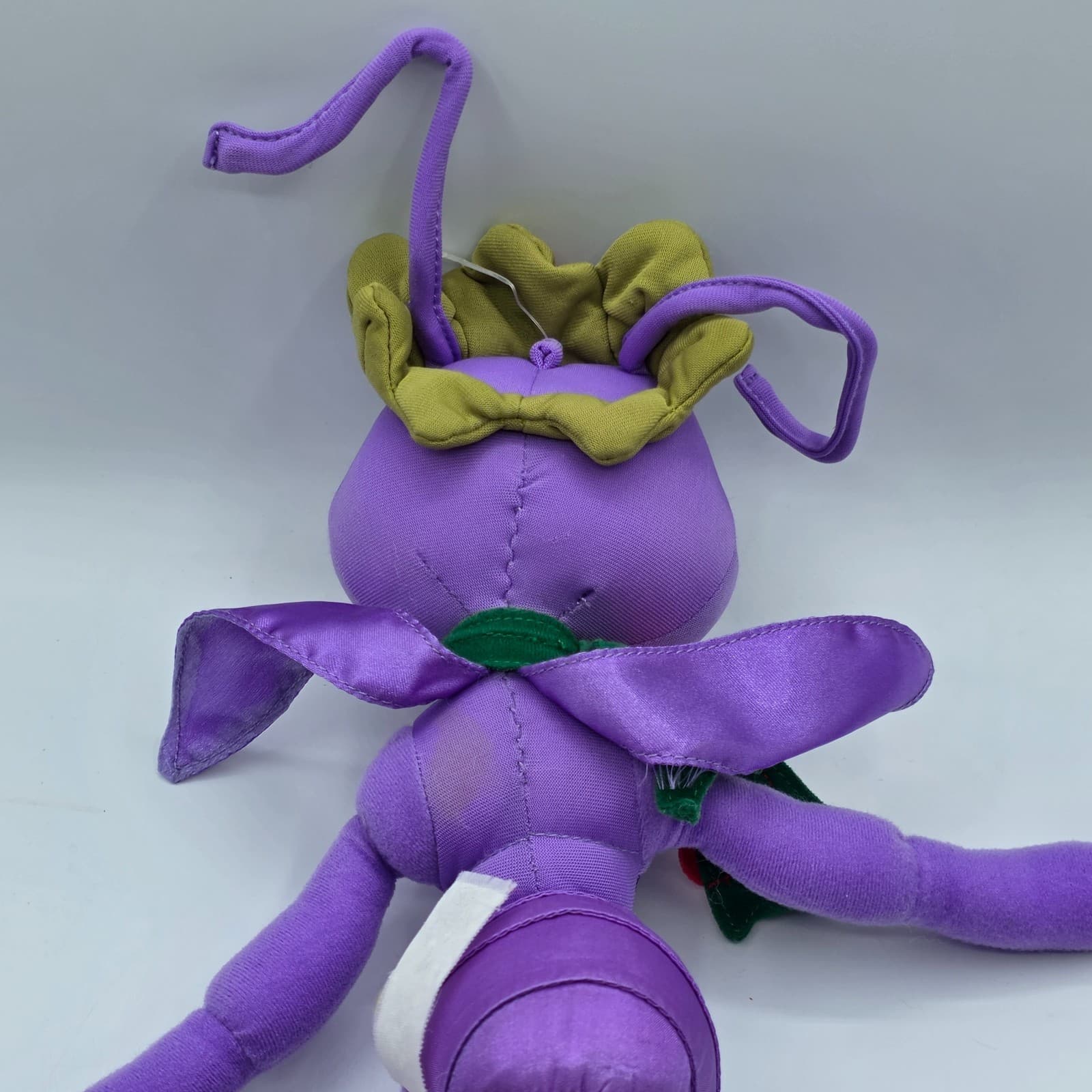 Vintage A Bugs Life Purple Ant Princess Atta Poseable Plush Disney 16” Holiday98 - Thumbnail 4