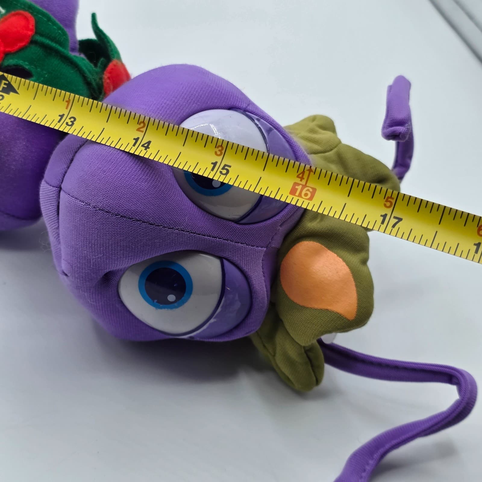 Vintage A Bugs Life Purple Ant Princess Atta Poseable Plush Disney 16” Holiday98 - Thumbnail 8