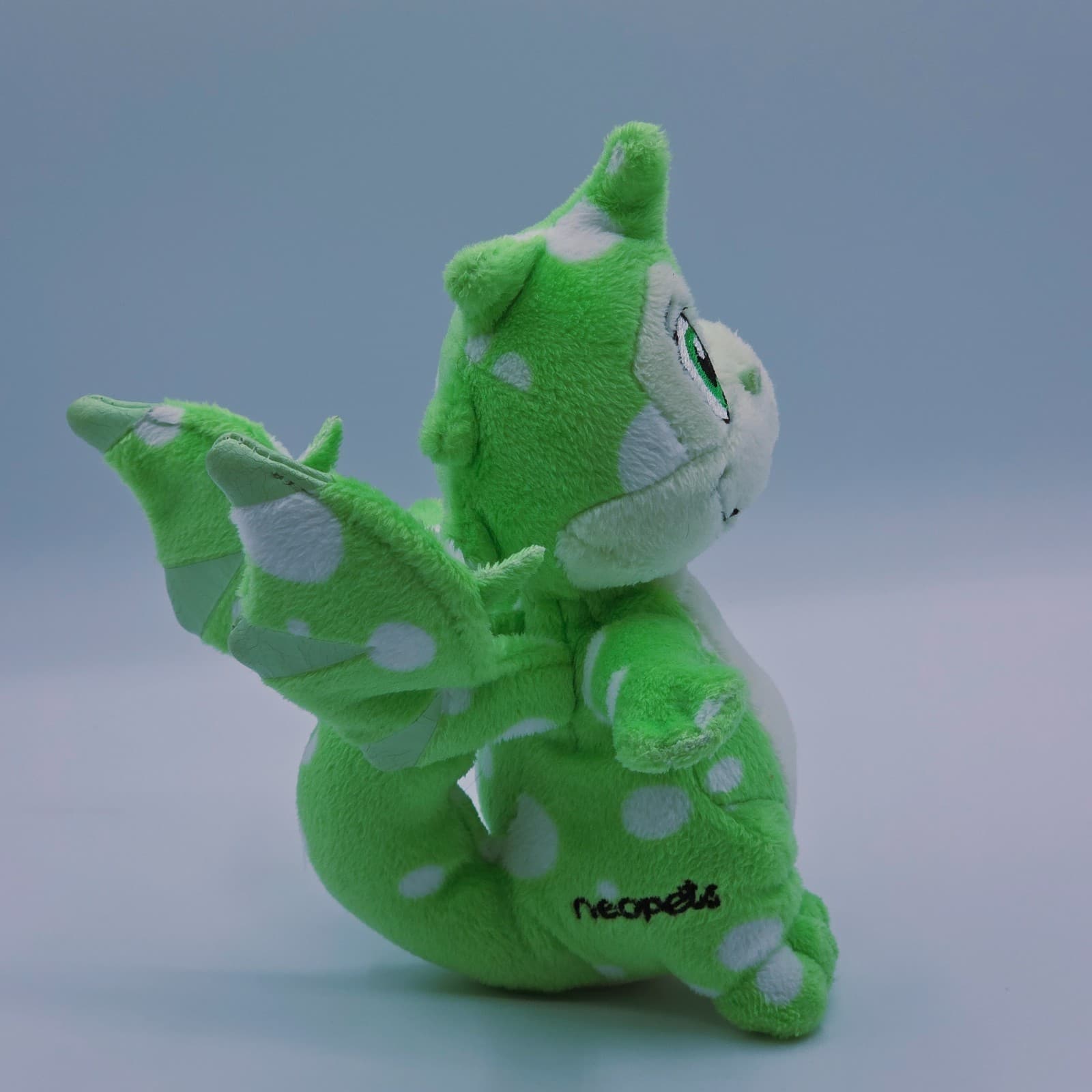 Neopets speckled scorchio KeyQuest series 5 Plush 5" (no code) Dragon - Thumbnail 5