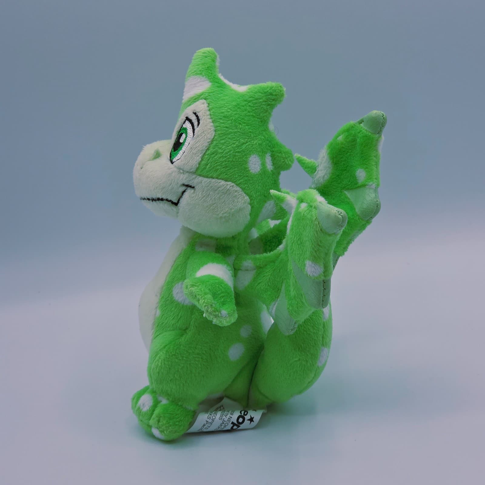Neopets speckled scorchio KeyQuest series 5 Plush 5" (no code) Dragon - Thumbnail 3