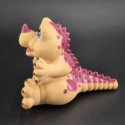 Vintage 1992 LITTLE SPIKE 5.5" THE DINOSAUR by Classic Inc Action Figure RARE - Thumbnail 4