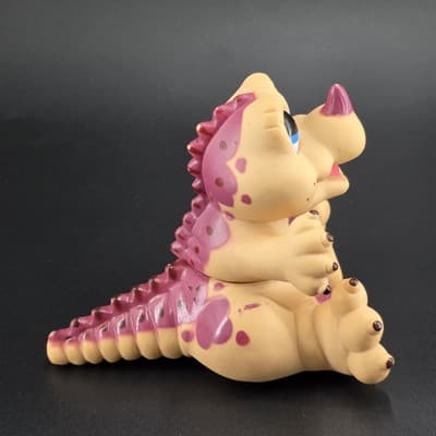 Vintage 1992 LITTLE SPIKE 5.5" THE DINOSAUR by Classic Inc Action Figure RARE - Thumbnail 2
