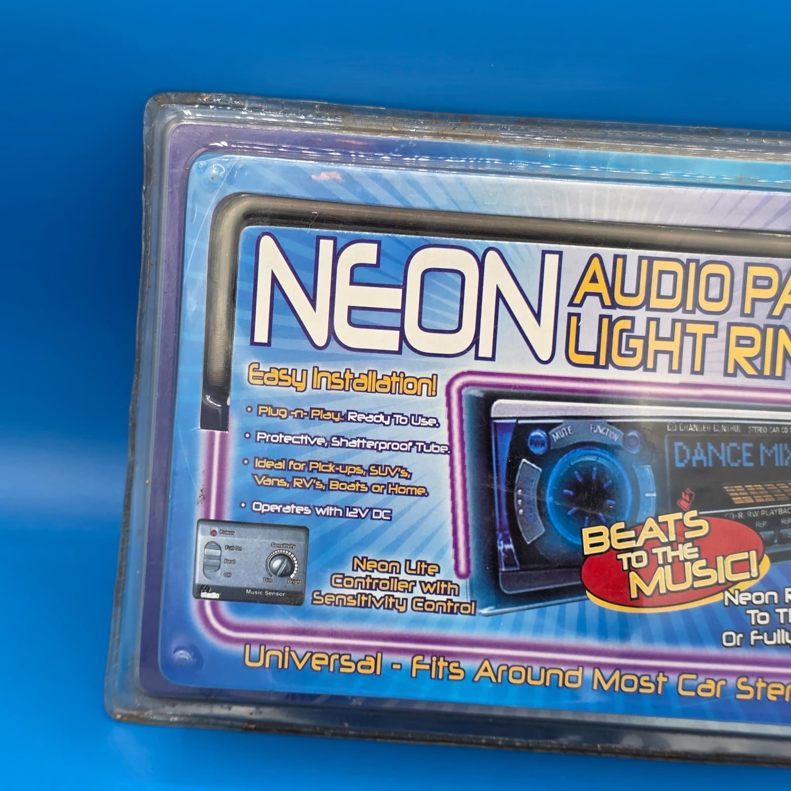 VTG 2002 Neon Audio Panel Light Ring - Sealed in Original Packaging - Thumbnail 2