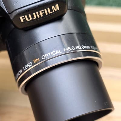 Fujifilm Finepix S2500HD 12MP Digital Camera 18x Optical Zoom Cap Strap - Thumbnail 5