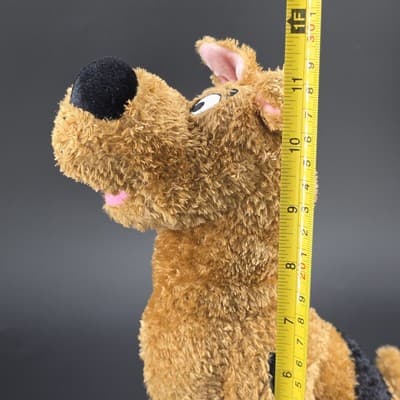 Scooby-Doo Plush 11" Hanna-Barbera No Dog Tag Or Collar - Thumbnail 8
