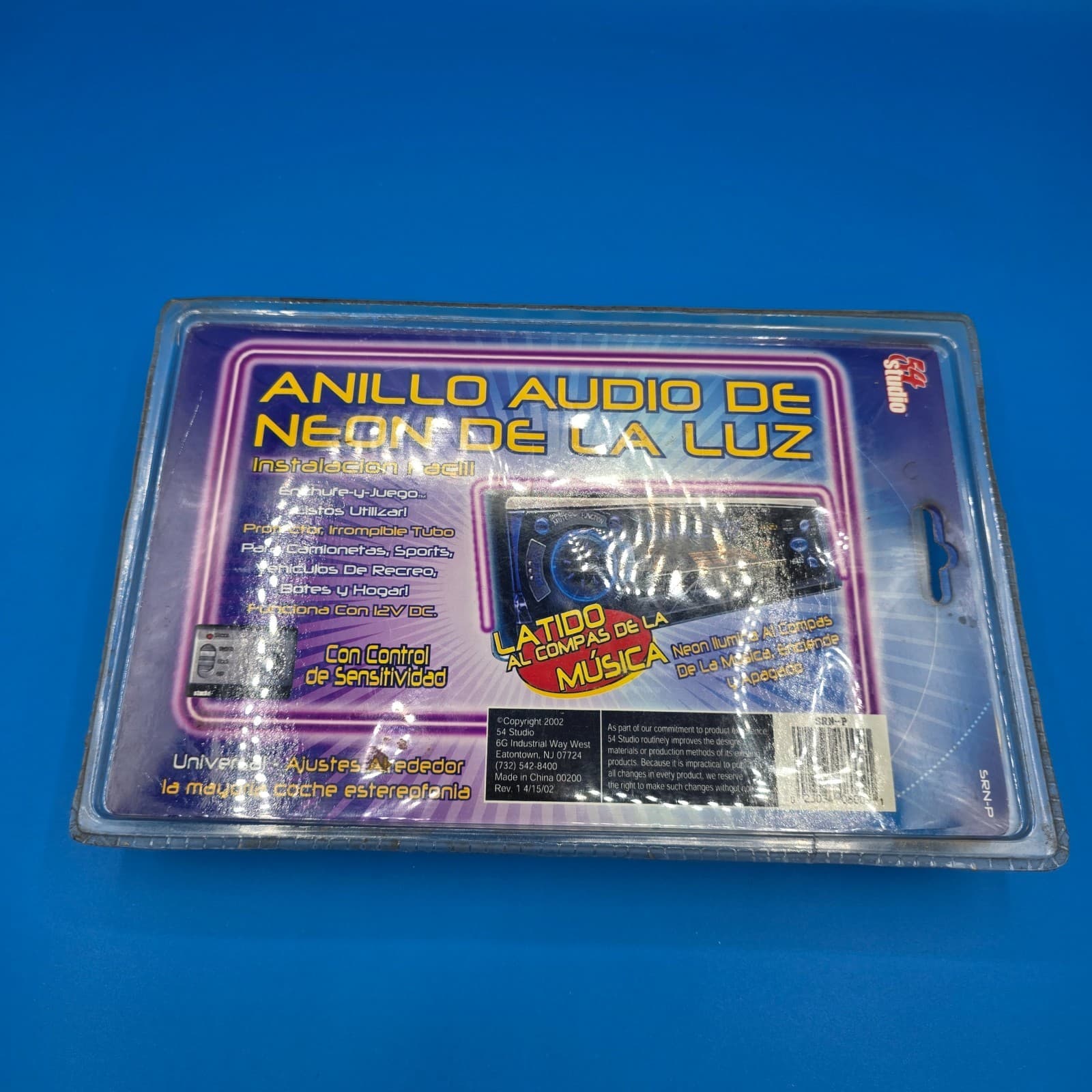 VTG 2002 Neon Audio Panel Light Ring - Sealed in Original Packaging - Thumbnail 5