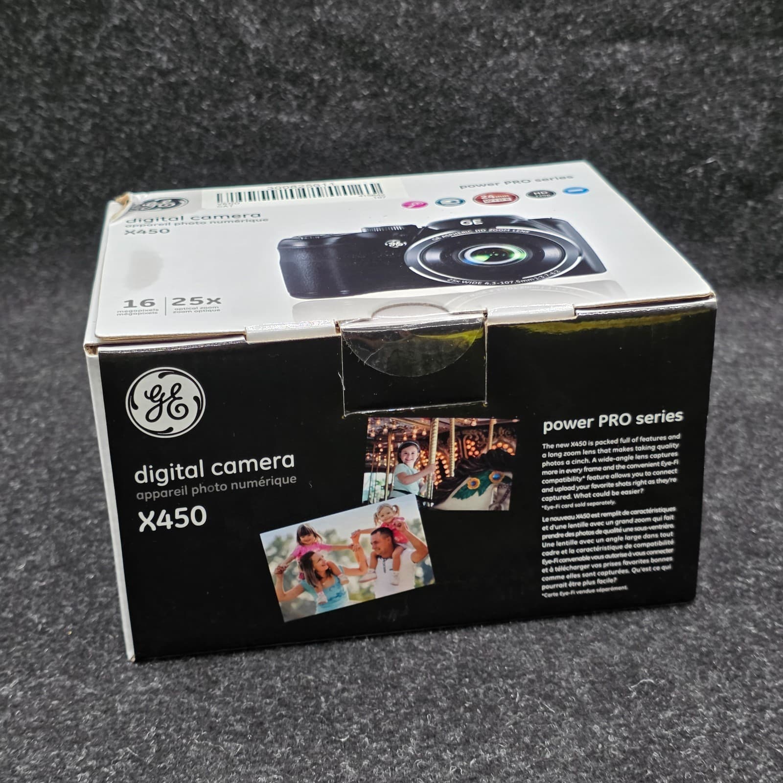 NEW Ge X450 16.0 Megapixel 25x Digital Camera BURGUNDY RED - Thumbnail 6