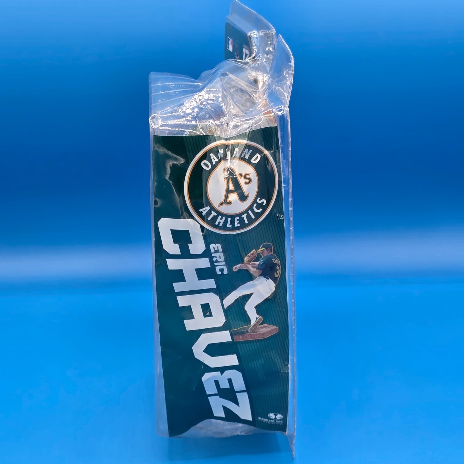 McFarlane Series 17 Eric Chavez Oakland A’s Green Variant Figure Discontinued - Thumbnail 5