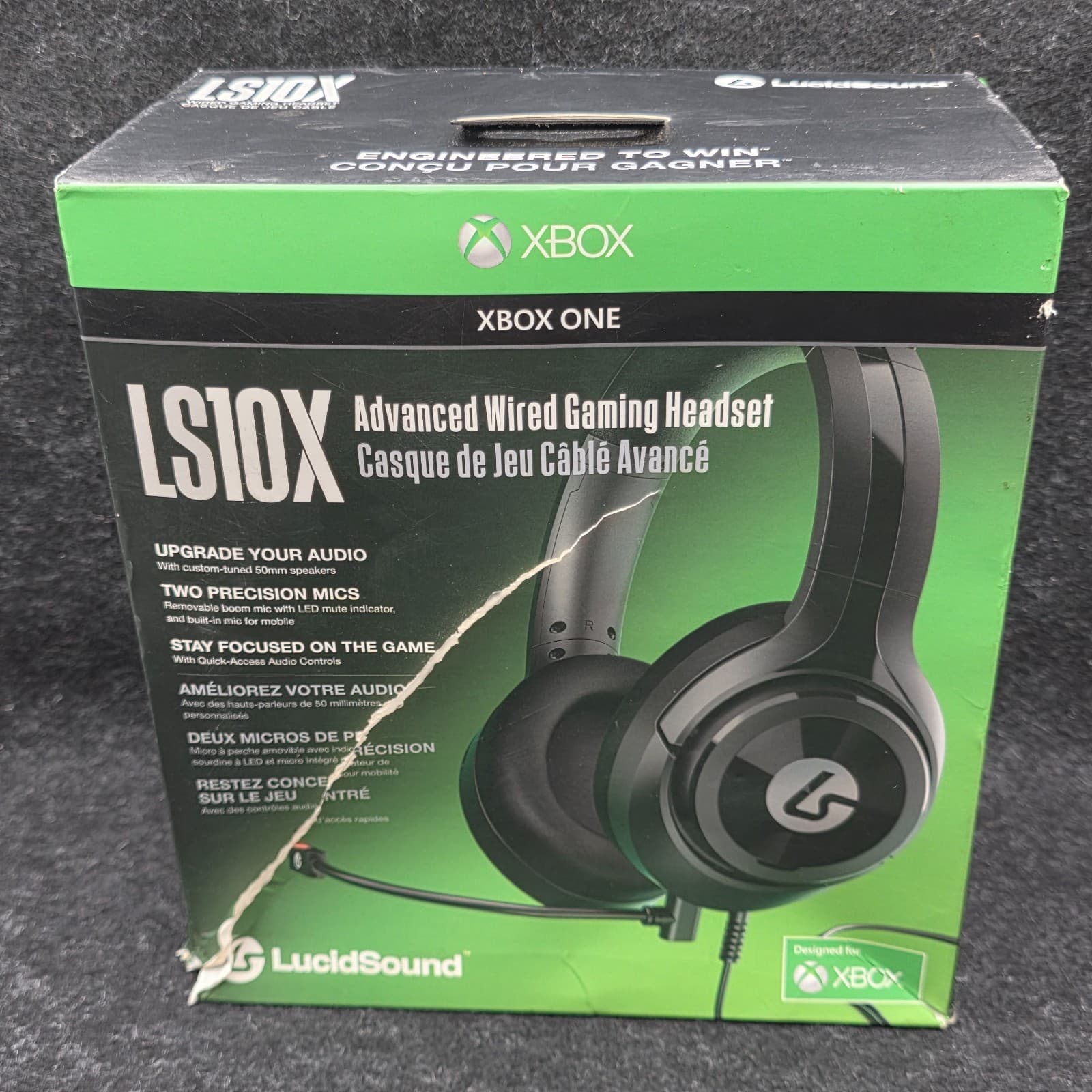Lucid Sound LS10X Advanced Wired Gaming Headset for Xbox One OPEN BOX - Thumbnail 3
