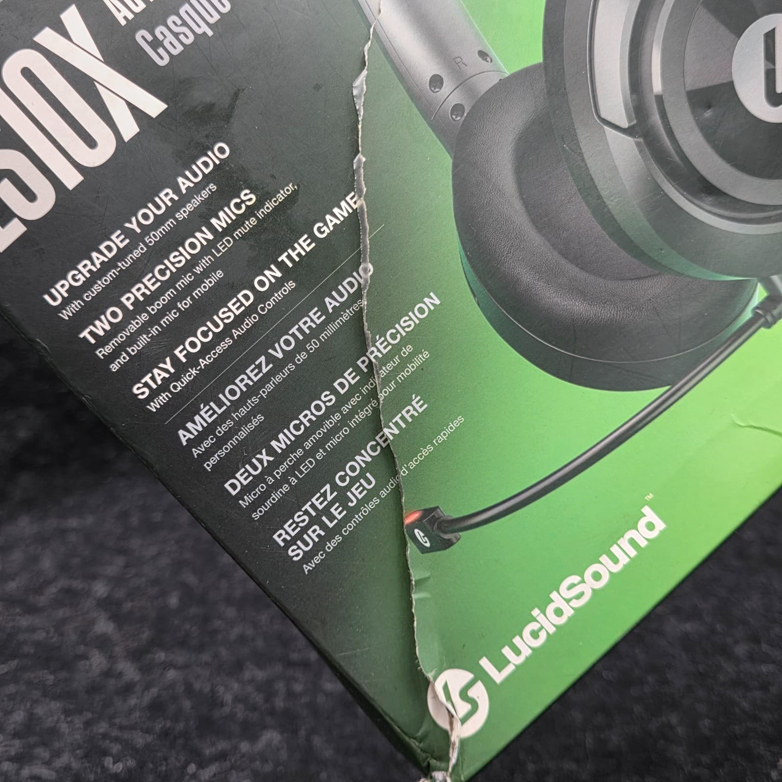 Lucid Sound LS10X Advanced Wired Gaming Headset for Xbox One OPEN BOX - Thumbnail 5