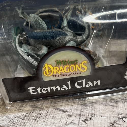 McFarlane's Dragons The Rise Of Man ETERNAL CLAN DRAGON McFarlane 2008 NIB - Thumbnail 5
