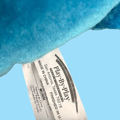 Vintage Huge 21” Blues Clues Bean Bag Plush Stuffed Animal Play By Play RARE - Thumbnail 10