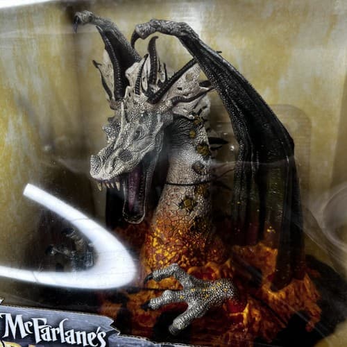 Vintage 2005 Mcfarlane Dragons Fire Dragon Clan 5 Figure Deluxe Box Set - Thumbnail 9
