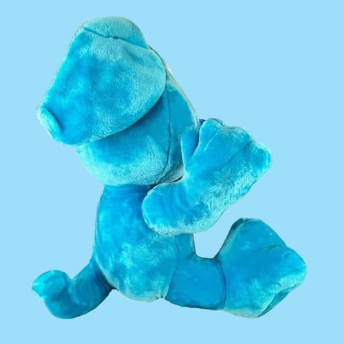 Vintage Huge 21” Blues Clues Bean Bag Plush Stuffed Animal Play By Play RARE - Thumbnail 6