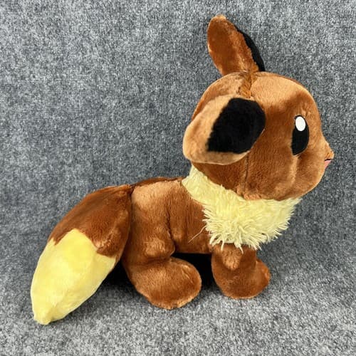 NO SOUND Pokemon Build A Bear 16" EEVEE Plush Stuffed Animal Fox 2017 BAB - Thumbnail 5