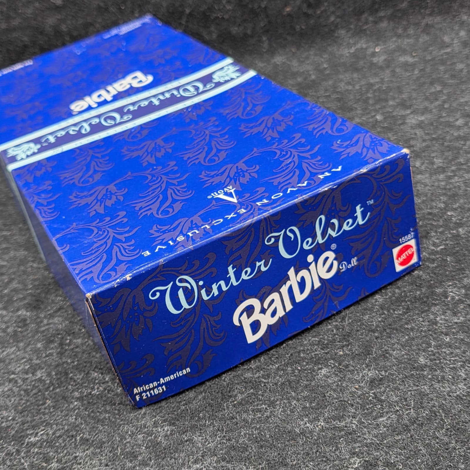 NEW Avon Winter Velvet African American Barbie Doll Special Edition Mattel 1995 - Thumbnail 6