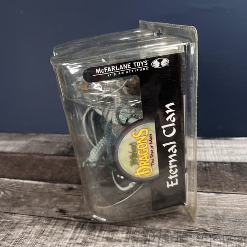 McFarlane's Dragons The Rise Of Man ETERNAL CLAN DRAGON McFarlane 2008 NIB - Thumbnail 4