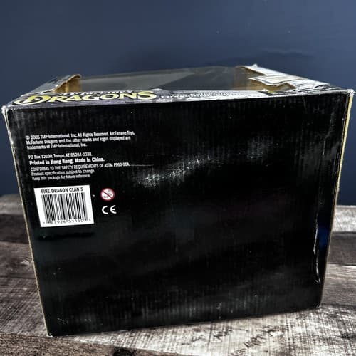 Vintage 2005 Mcfarlane Dragons Fire Dragon Clan 5 Figure Deluxe Box Set - Thumbnail 10