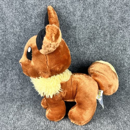 NO SOUND Pokemon Build A Bear 16" EEVEE Plush Stuffed Animal Fox 2017 BAB - Thumbnail 3