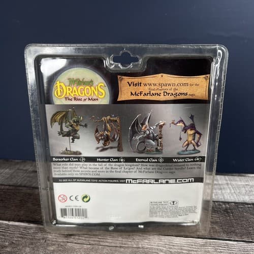 McFarlane's Dragons The Rise Of Man ETERNAL CLAN DRAGON McFarlane 2008 NIB - Thumbnail 7
